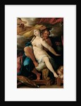 Venus and Mars warned by Mercury, ca 1586 by Bartholomeus Spranger