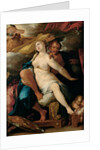 Venus and Mars warned by Mercury, ca 1586 by Bartholomeus Spranger