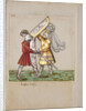 Illustration from The Tournament Book of Emperor Maximilian I, 1512-1515 by South German master