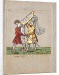 Illustration from The Tournament Book of Emperor Maximilian I, 1512-1515 by South German master