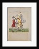 Illustration from The Tournament Book of Emperor Maximilian I, 1512-1515 by South German master
