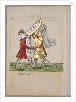 Illustration from The Tournament Book of Emperor Maximilian I, 1512-1515 by South German master