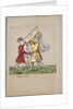 Illustration from The Tournament Book of Emperor Maximilian I, 1512-1515 by South German master