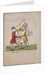 Illustration from The Tournament Book of Emperor Maximilian I, 1512-1515 by South German master