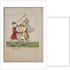 Illustration from The Tournament Book of Emperor Maximilian I, 1512-1515 by South German master