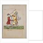 Illustration from The Tournament Book of Emperor Maximilian I, 1512-1515 by South German master