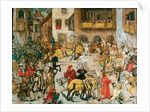 Knight Tournament, ca 1509-1510 by Hans Schäufelin