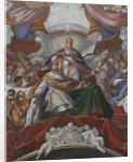 The Imperial Coronation of Charles the Great by Pope Leo III in 800, 1724 by Jacob Carl Stauder