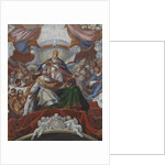The Imperial Coronation of Charles the Great by Pope Leo III in 800, 1724 by Jacob Carl Stauder
