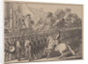 Running the gauntlet. Illustration from Elementartwerk by J.B. Basedow, 1774 by Daniel Nikolaus Chodowiecki