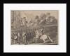 Running the gauntlet. Illustration from Elementartwerk by J.B. Basedow, 1774 by Daniel Nikolaus Chodowiecki