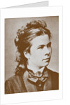 Nadezhda Prokofyevna Suslova, 1860s by Anonymous