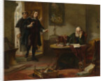 Milton visiting Galileo when a prisoner of the Inquisition, 1847 by Solomon Alexander Hart