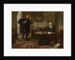 Milton visiting Galileo when a prisoner of the Inquisition, 1847 by Solomon Alexander Hart