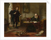 Milton visiting Galileo when a prisoner of the Inquisition, 1847 by Solomon Alexander Hart