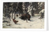 The Bear Hunt by Illarion Mikhailovich Pryanishnikov