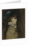 Portrait of the actress Sarah Bernhardt, 1870 by Gustave Doré