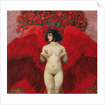 Red Angel, 1902 by Karl Mediz