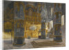 Interior of the Cathedral of the Dormition in the Moscow Kremlin, 1898 by Franz Kopallik