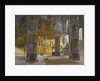 Interior of the Cathedral of the Dormition in the Moscow Kremlin, 1898 by Franz Kopallik