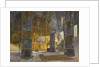 Interior of the Cathedral of the Dormition in the Moscow Kremlin, 1898 by Franz Kopallik