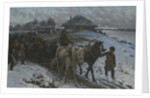 Leaving For The Hunt, 1915 by Alexander Vladimirovich Makovsky