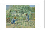 First Steps (after Millet), 1890 by Vincent van Gogh