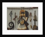 Still-Life with Hunting Equipment by Johannes Leemans