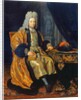 Portrait of François Lefort, 1698 by Michiel van Musscher