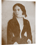 Elena Alexandrovna Denisyeva, ca 1860 by Anonymous