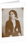 Elena Alexandrovna Denisyeva, ca 1860 by Anonymous
