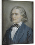 Portrait of Franz Liszt, 1856 by Josef Kriehuber
