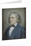 Portrait of Franz Liszt, 1856 by Josef Kriehuber