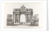 Triumphal Arch. From: Recueil des façades des principaux monuments construits à St.-Pétersbourg, 180 by Jean François Thomas de Thomon