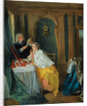 Madame Geoffrin at her toilet by Nicolas Lancret