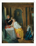 Madame Geoffrin at her toilet by Nicolas Lancret