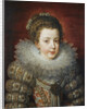 Portrait of Elisabeth of France, Queen consort of Spain by Frans Pourbus the Younger