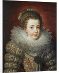 Portrait of Elisabeth of France, Queen consort of Spain by Frans Pourbus the Younger