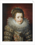 Portrait of Elisabeth of France, Queen consort of Spain by Frans Pourbus the Younger
