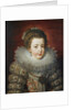 Portrait of Elisabeth of France, Queen consort of Spain by Frans Pourbus the Younger