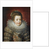 Portrait of Elisabeth of France, Queen consort of Spain by Frans Pourbus the Younger