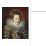 Portrait of Elisabeth of France, Queen consort of Spain by Frans Pourbus the Younger