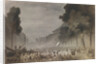 The July Revolution on the Grands Boulevards of Paris, 1830 by Hippolyte Bellangé