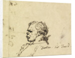 Portrait of Georges Jacques Danton by Jacques Louis David