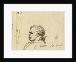 Portrait of Georges Jacques Danton by Jacques Louis David