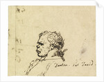 Portrait of Georges Jacques Danton by Jacques Louis David