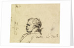 Portrait of Georges Jacques Danton by Jacques Louis David