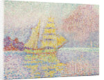 Italian brig at Agay, 1901 by Paul Signac