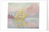 Italian brig at Agay, 1901 by Paul Signac