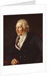 Portrait of Karl Friedrich Zelter, 1828 by Carl Joseph Begas